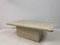 Vintage Italian Travertine Coffee Table, Image 1