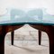 Mesa baja con base de madera y tablero de vidrio de Gio Ponti, años 50, Imagen 6