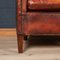 20th Century Dutch Sheepskin Leather Tub Chairs, Set of 2, Image 5