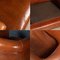 20th Century Dutch Sheepskin Leather Tub Chairs, Set of 2 12