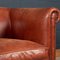 20th Century Dutch Sheepskin Leather Tub Chairs, Set of 2 2