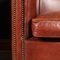 20th Century Dutch Sheepskin Leather Tub Chairs, Set of 2 11