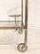 Mid-Century Gilded Brass Trolley 9