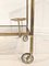 Mid-Century Gilded Brass Trolley, Image 9