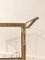 Mid-Century Gilded Brass Trolley 10