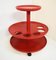 Bar Table on Lacquered Wood Wheels, Italy, 1950s 1