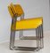 Italian Steel Omkstak Chairs by Rodney Kinsman for Bieffeplast, 1970s, Set of 4, Image 4