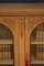 Victorian Birds Eye Maple Bookcase Display Cabinet, Image 10