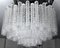 Lámpara de araña Cortaccia italiana grande de cristal de Murano de Toni Sugar para Venini, años 60, Imagen 6