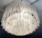 Lámpara de araña Cortaccia italiana grande de cristal de Murano de Toni Sugar para Venini, años 60, Imagen 2