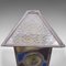 Antique English Victorian Stained Glass Decorative Lantern Hood Lamp Shade, Image 9