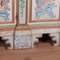 18th Century Italian Painted Serpentine Front Credenza Sideboard, Image 2