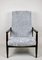 Fauteuil Haut Vintage en Argent par Edmund Homa, 1970s 2