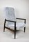 Vintage Silver High Armchair by Edmund Homa, 1970s, Image 1