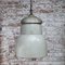 Vintage Industrial Beige Gray Metal Pendant Lights by Philips 6