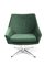 Green Swivel Chair by VEB Metallwaren Naumburg, 1980s 3