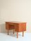 Scandinavian Teak Desk With Seven Drawers 4