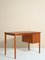 Danish Teak Desk with Sliding Drawers 4