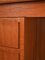 Danish Teak Desk with Sliding Drawers 7