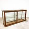 Antique Oak and Glass Display Counter 1