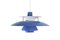 Blue Ph5 Lamp by Poul Henningen Ph5 Lamp for Louis Poulsen 1