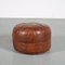 Round Pouf in the Style of De Sede, Netherlands, 1970s, Image 1
