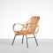 Rattan Easy Chair by Dirk van Sliedrecht for Gebroeders Jonkers, Netherlands, 1950s 4