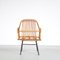 Rattan Easy Chair by Dirk van Sliedrecht for Gebroeders Jonkers, Netherlands, 1950s 5