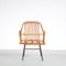 Rattan Easy Chair by Dirk van Sliedrecht for Gebroeders Jonkers, Netherlands, 1950s, Image 5