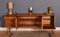 Long Teak Jentique Sideboard with Folded Handles and Hairpin Legs, 1960s, Image 5