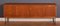 Langes Jentique Sideboard aus Teak mit gefalteten Griffen und Hairpin-Beinen, 1960er 1