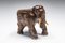 Mobilier de Salon Éléphant d'Afrique en Bois Sculpté à la Main, Set de 4 13
