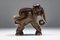 Mobilier de Salon Éléphant d'Afrique en Bois Sculpté à la Main, Set de 4 14