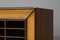 Art Deco Walnut Veneer Sideboard Buffet with Fireplace by Luigi Brusotti, 1940s 8