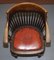 Chaise de Bureau Édouardienne Antique en Chêne par Ralph Johnson, Angleterre 5