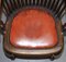 Chaise de Bureau Édouardienne Antique en Chêne par Ralph Johnson, Angleterre 6