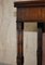 Antique Cluster Column Leg Fold Over Card Table by Thomas Chippendale, 1860s, Image 8