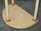 Tables d'Appoint Demilune Vintage Peintes avec Tiroir, France, Set de 2 19