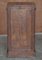 Antiker viktorianischer Beistellschrank aus geflammtem Hartholz 8