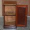 Antique Victorian Flamed Hardwood Side Cabinet 10