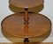 Large Victorian Hardwood Queen Anne Circular 2 Tier Dumbwaiter Table, 1880s, Image 4