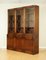 Astral Glazed Campaign Library Bookcase Leather Desk by Kennedy for Harrods London 1