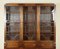 Astral Glazed Campaign Library Bookcase Leather Desk by Kennedy for Harrods London 4