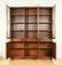 Astral Glazed Campaign Library Bookcase Leather Desk by Kennedy for Harrods London 6