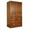 Military Campaign Wardrobe Cabinet with Brass Handles from Bevan and Funnel 1