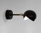 Mid-Century Modern Black Eye Sconce by Serge Mouille, Image 2