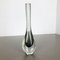 Italian Grey Murano Glass Sommerso Single-Stem Vase by Flavio Poli, 1960s, Image 2