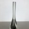 Italian Grey Murano Glass Sommerso Single-Stem Vase by Flavio Poli, 1960s 12