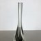 Italian Grey Murano Glass Sommerso Single-Stem Vase by Flavio Poli, 1960s, Image 12