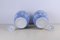 Pot in Blue White Ceramic, Set of 2, Image 12